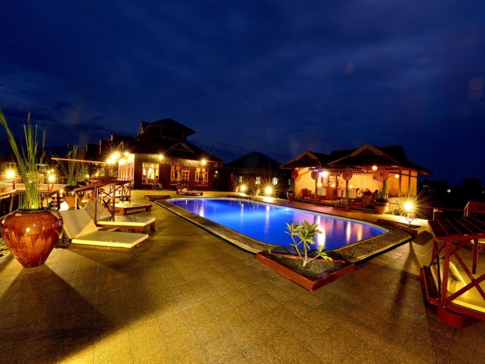 Shwe Inn Tha Floating Resort Hotel in Nyaungshwe, Myanmar
