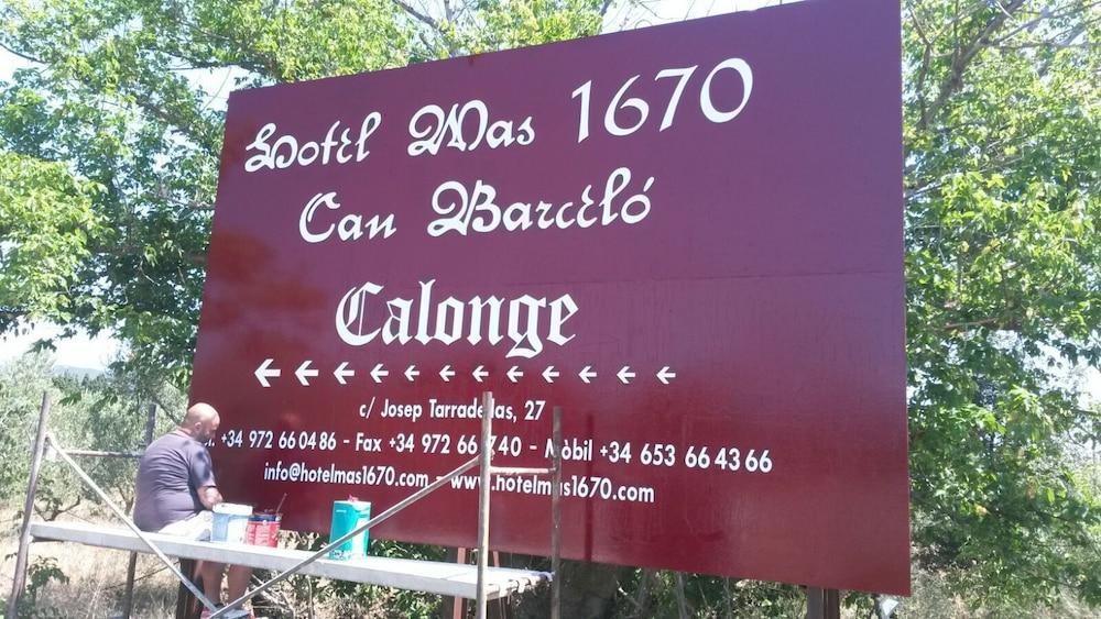Hotel Mas 1670 - carbon neutral hotel in Calonge