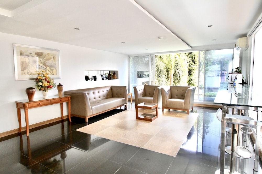 Lobby sitting area