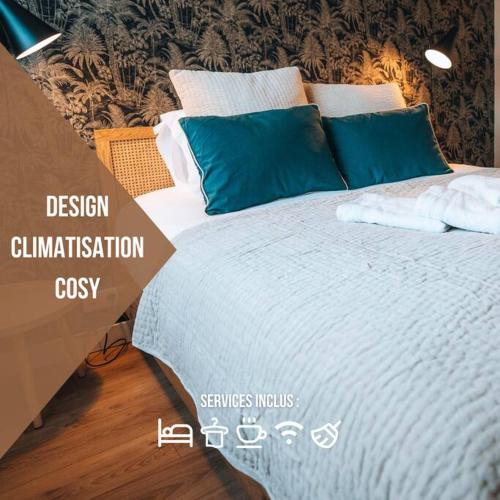 Le Blue Berry Elegant & Fonctionnel Proche Gare in Chateauroux, France