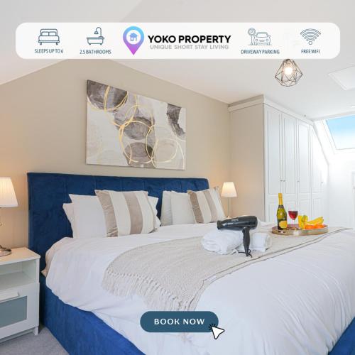 Wavendon Retreat Sleeps 6 Driveway Parking Self Check In Fast Wifi and Smart TV by YOKO PROPERTY — 4-Star Luxury Hotel in Milton Keynes, United Kingdom