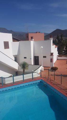 Beach 400mtr Top of Mountain with Spectacular Surround View 200mtr in Playa De Las Americas, Spain