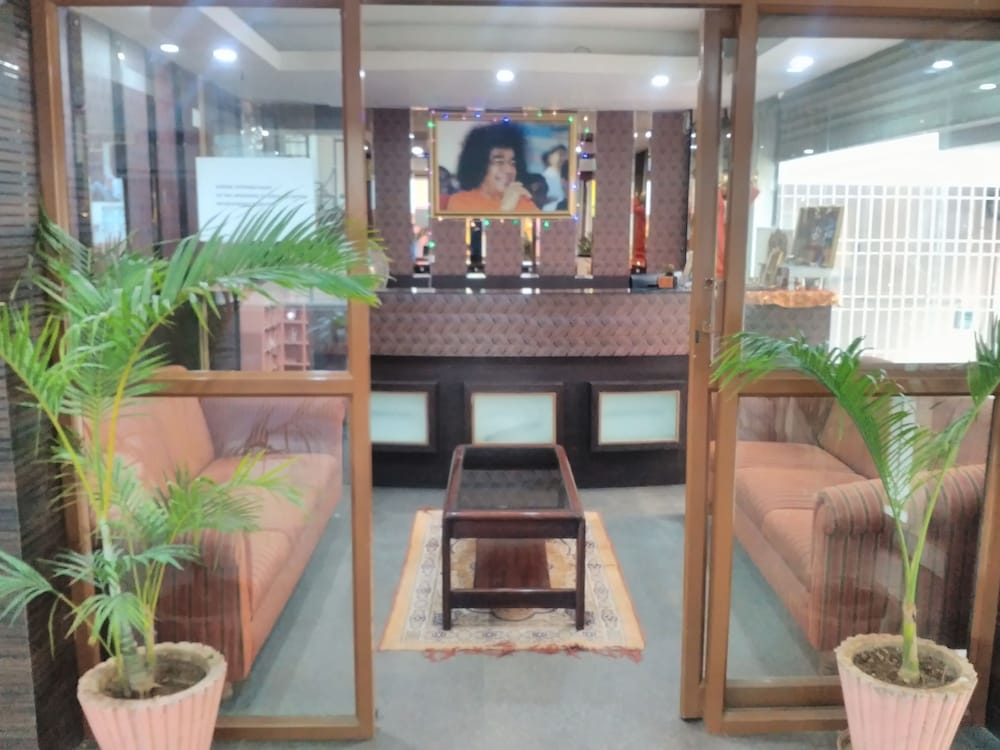 Sai Pavilion in Puttaparthi, India