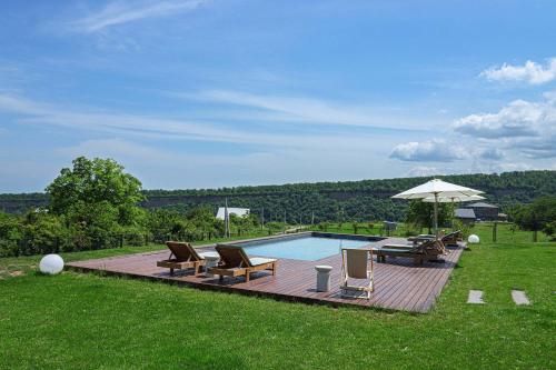 Modern Villa with Pool & Mountain Views by Wehost