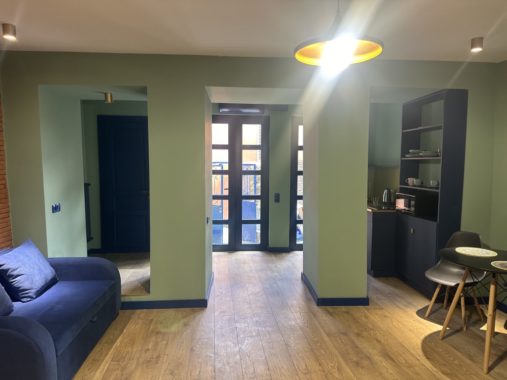 Apartment Blue balcony