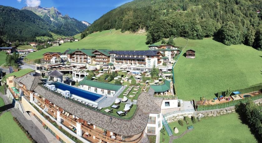 Stock Resort in Finkenberg, Austria
