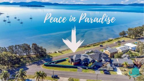 Peace In Paradise near Nelson Bay waterviews spa adventures — hotel in Lemon Tree Passage