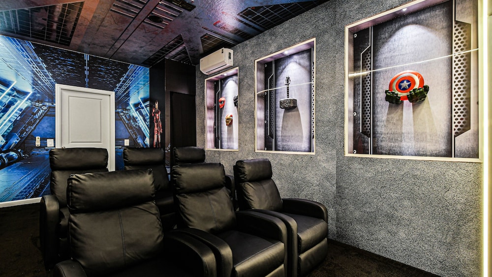 Champions Gate 6BR Private Theater Games Pool Spa - photo 55