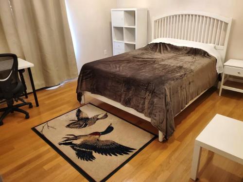 Queen Bed with Work Station 1st Floor in Burlington, United States