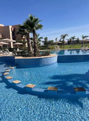 New appart pool and golf view — 4-Star Luxury Hotel in Marrakesh, Morocco