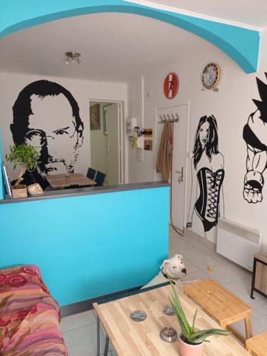 Charmant Logement Moderne 2 Couchages Dans Station in Binic, France