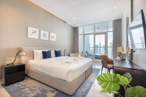 Spectacular Burj Khalifa view service apartment — 4-Star Luxury Hotel in Dubai, United Arab Emirates
