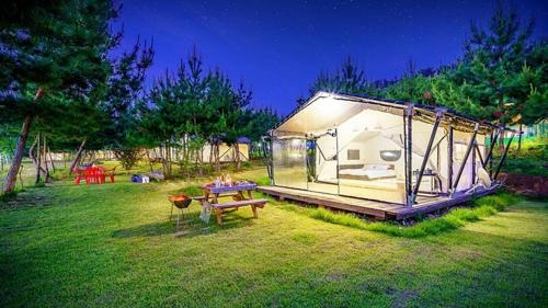 Seocheon Paintree Glamping in Gunsan, South Korea