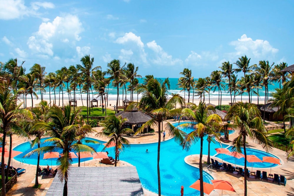 Suites Resort beach Park Pé na areia ao lado do Parque Aquático in Aquiraz, Brasil