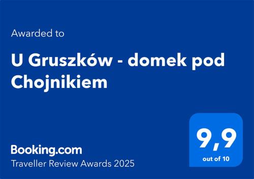 U Gruszkow Domek Pod Chojnikiem in Jelenia Gora, Poland