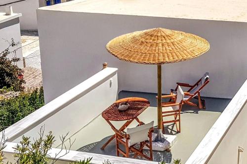 Sea View Rooftop Terrace Studio — 4-Star Luxury Hotel in Panormos, Greece