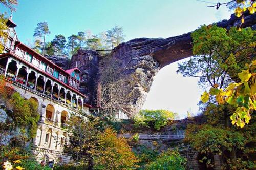 Chalupa na Kopečku in Krasna Lipa, Czech Republic