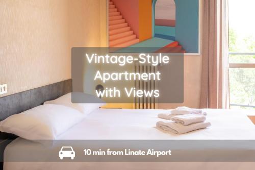 Vintage Apt LIN Airport 10 min — 4-Star Luxury Hotel in Milan, Italy