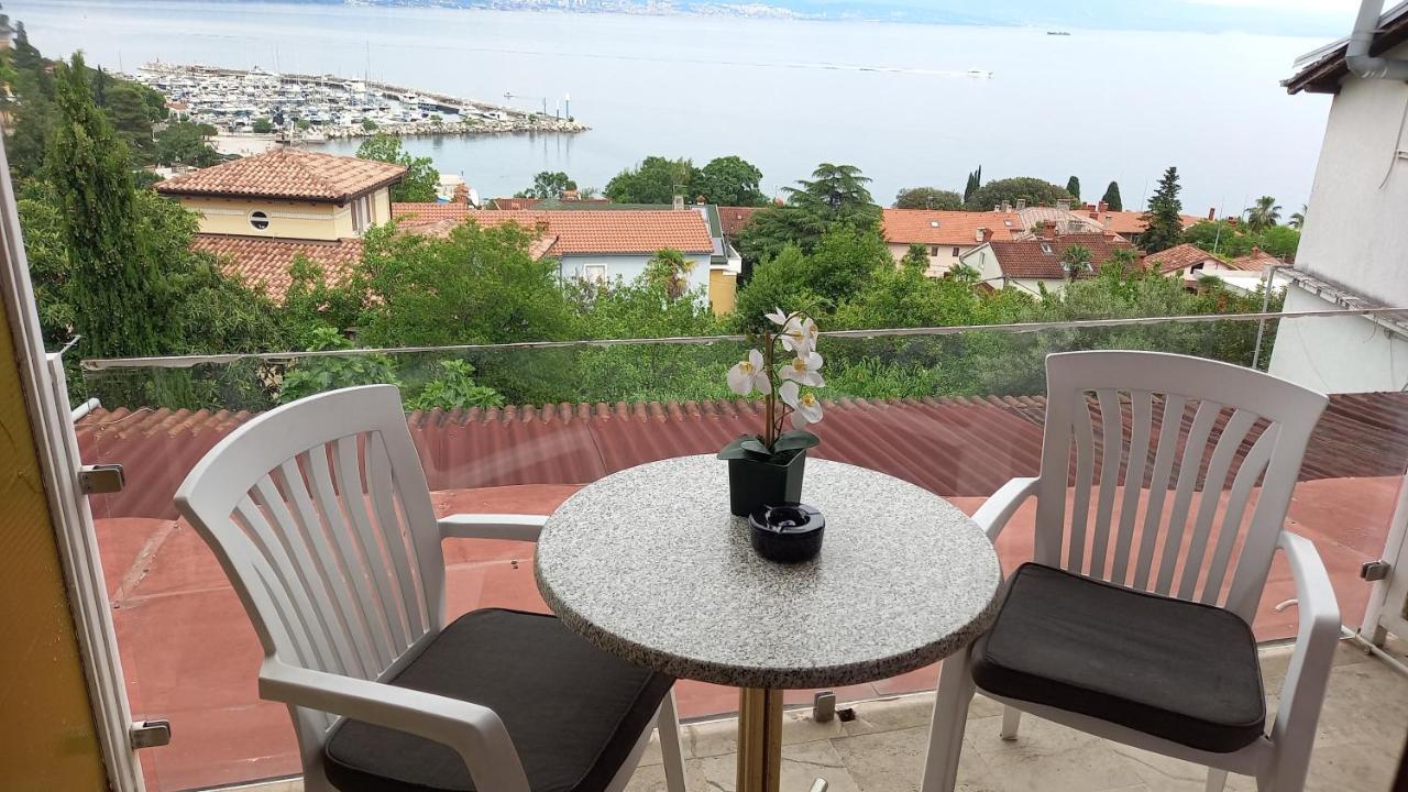 Rooms Bela balcony in Opatija, Croatia