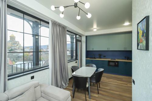 Modern Apartment Overlooking Tbilisi