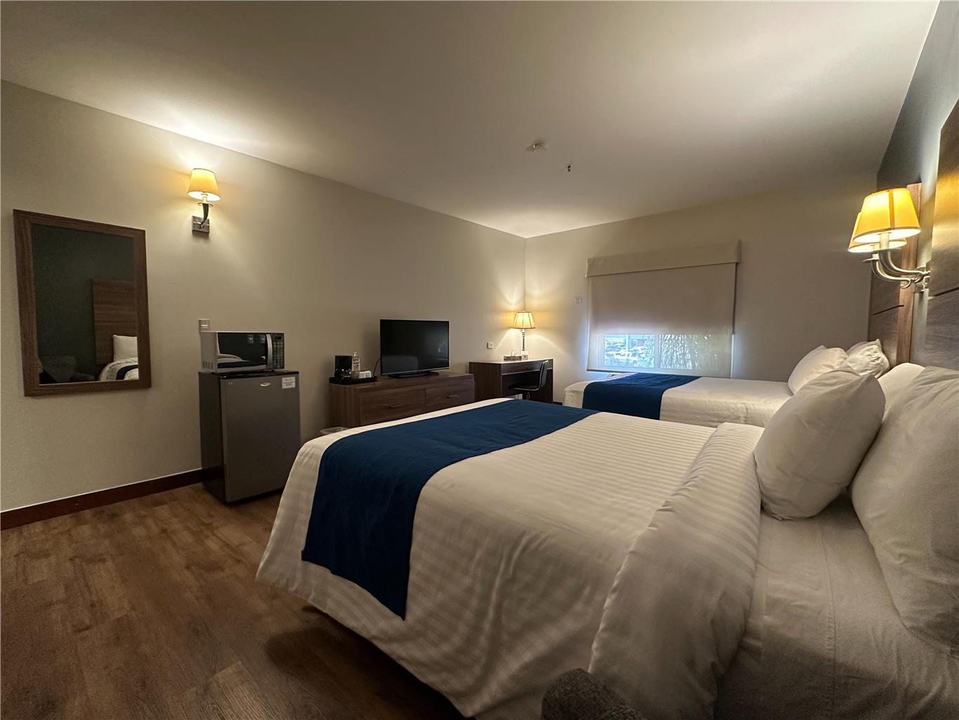 A fully equipped room awaits you for the best nights of sleep!