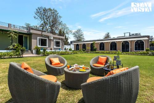 Arcadian Manor with Indoor Pool Indoor Outdoor Games at Varanasi by StayVista in Varanasi, India