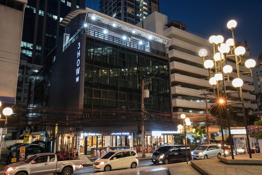 Hotel Front - Evening/Night