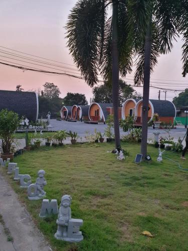 Tiny hut resort