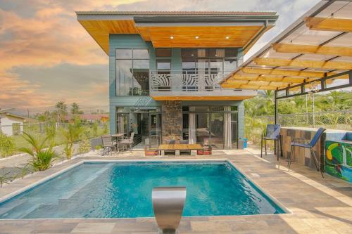 La Azulada 5min La Fortuna King beds pool BBQ in Fortuna, Costa Rica