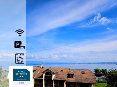 Evian Le Panoramic Magnifique Vue Lac Et Montagne in Evian-Les-Bains, France