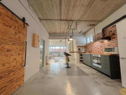 Industrial Studio with Patio — 4-Star Luxury Hotel in Irakleio, Greece