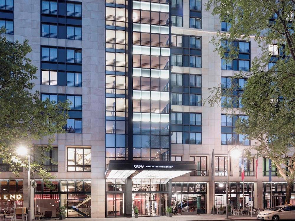 Hotel Front - Evening/Night