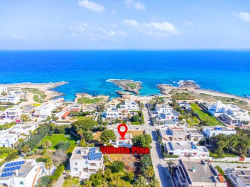 Villetta Pina 50m da spiaggia sabbia e parcheggio privato in Carovigno, Italy