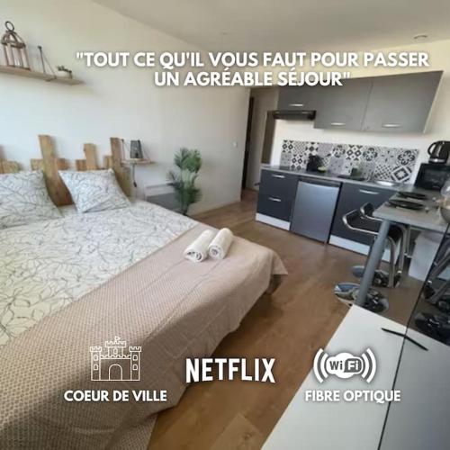 Studio Cosy Rue Alexander Taylor Wifi 2 Pers in Pau, France