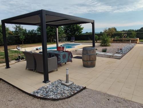 La Bastide avec piscine privée pétanque et climatisation pet-friendly hotel Cours-De-Pile
