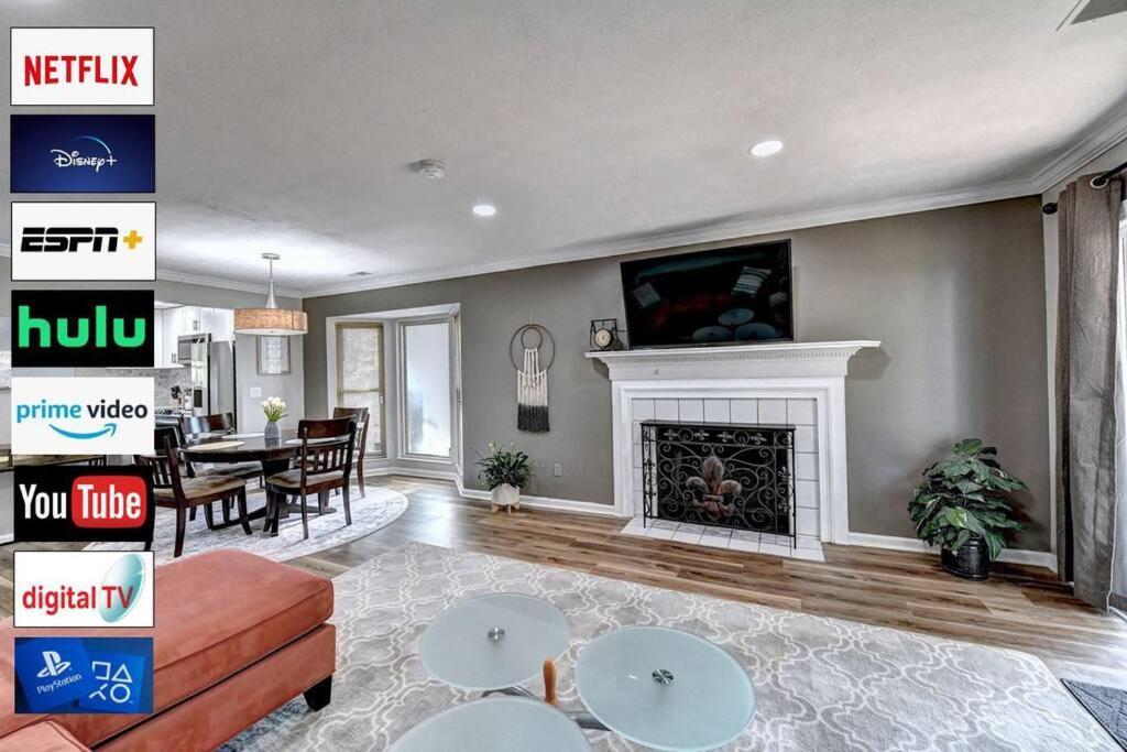 Quiet Private Easy Walk To Restaurants Shops — Alpharetta