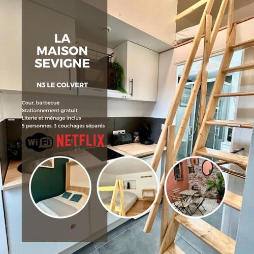 N3 Le Colvert la Maison Sevigne Appart Hotel in Bethune, France