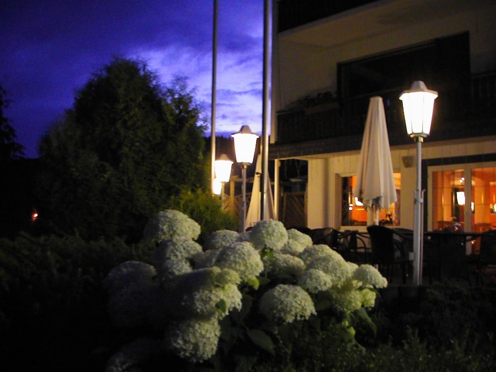 Front of property - evening/night