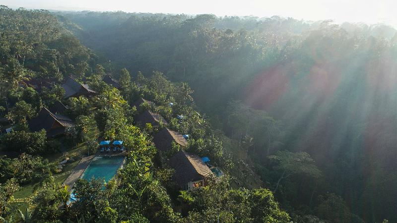 Ubud Valley Resort - carbon neutral hotel in Gianyar
