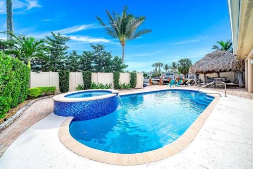 Luxury Water Front Heated Pool Jacuzzi 5bdrm — Pompano Beach