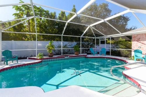Pool House Villa Flamingo private Pool close to Manasota Key — 4-Star Luxury Hotel in Woodmere, United States