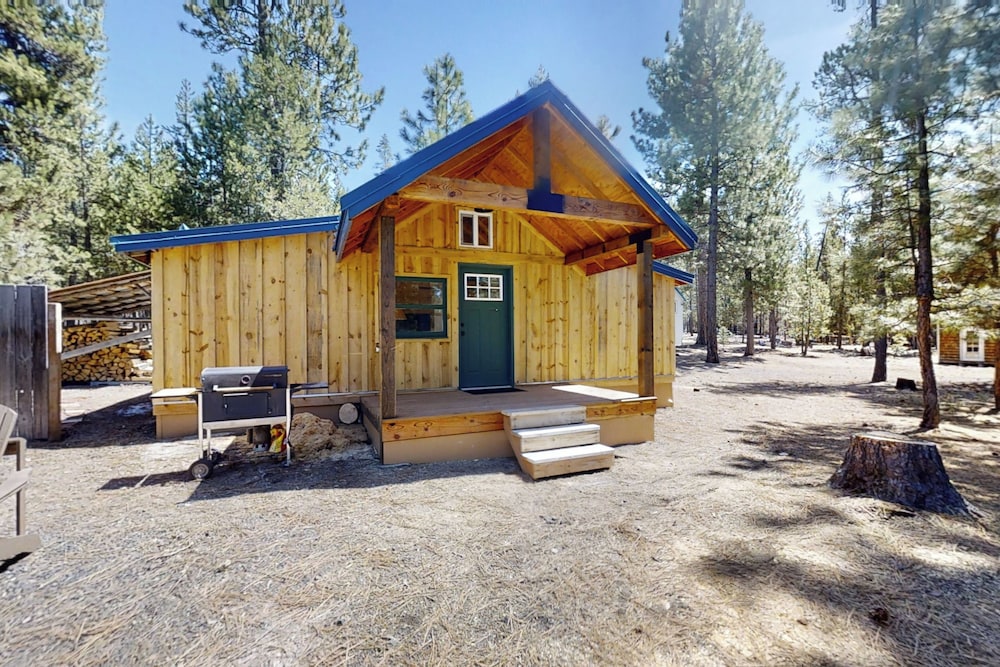 Secluded Quiet Cabin In The Pines W Fire Pit 19222656 — Crescent