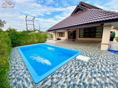 Sand D House Pool Villa A7 at Rock Garden Beach Resort Rayong - carbon neutral hotel in Unknown City