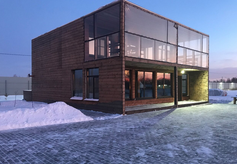 Eko park Lazurnoe in Chelyabinsk, Russia