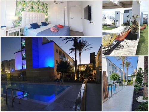 COZY & confortable Junior Suite by Bristo Sunset # GOOD WIFI terrace and POOL — 4-Star Luxury Hotel in Corralejo, Spain
