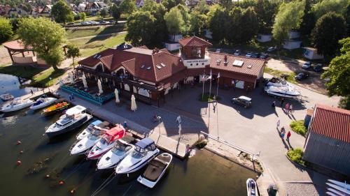 Przystań Wilkasy in Gizycko, Poland