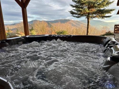 Domek na Hrobaczej jacuzzi&sauna in Miedzybrodzie Bialskie, Poland