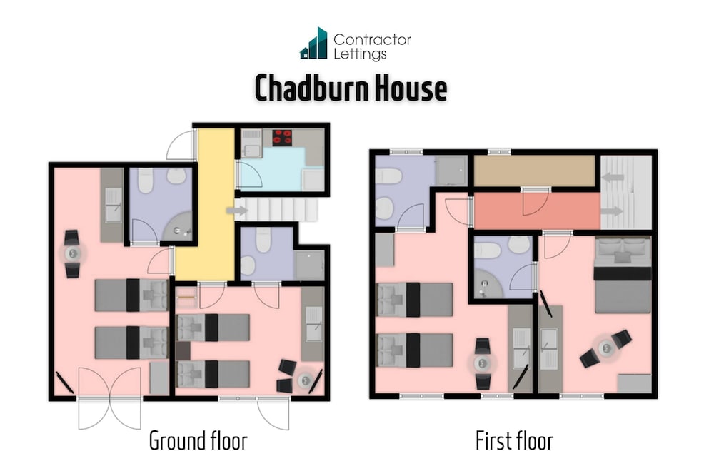 4br Contractor Accommodation W 4 Bathroom — Peterborough