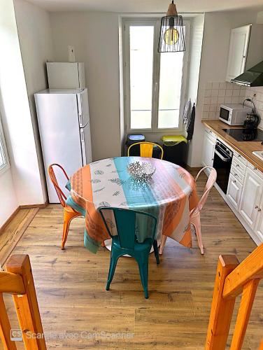 Duplex 3 Etoiles Renove Centre Ville & Clim — hotel in Jonzac