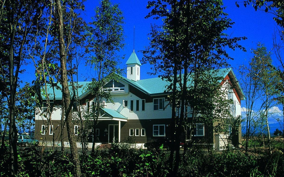 Potato Village Biei Potato no oka in Asahikawa, Japan